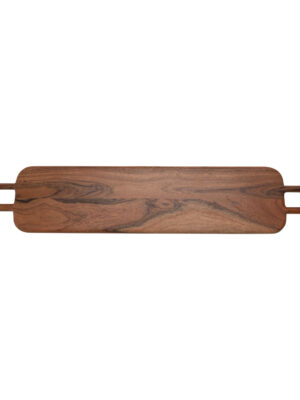 Acacia Wood Cutting Board with Handles